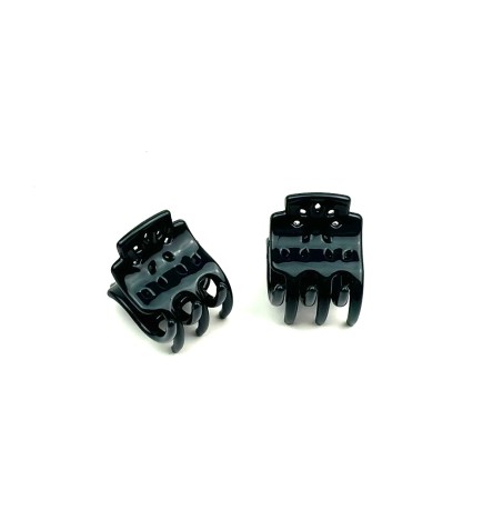 Lot de 2 pinces cheveux crabe 2.5cm
