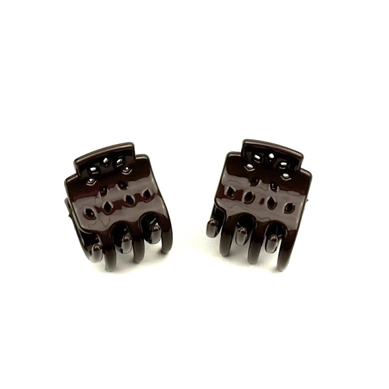 Lot de 2 petites pinces cheveux crabe 2.5cm Lot de 2 petites pinces cheveux crabe 2.5cm