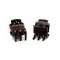 Lot de 2 petites pinces cheveux crabe 2.5cm Lot de 2 petites pinces cheveux crabe 2.5cm