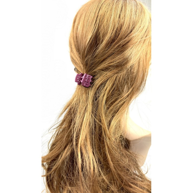 Lot de 2 petites pinces cheveux crabe 2.5cm Lot de 2 petites pinces cheveux crabe 2.5cm