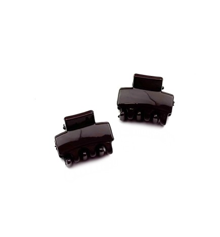 Lot de 2 petites pinces cheveux crabe 2.5cm