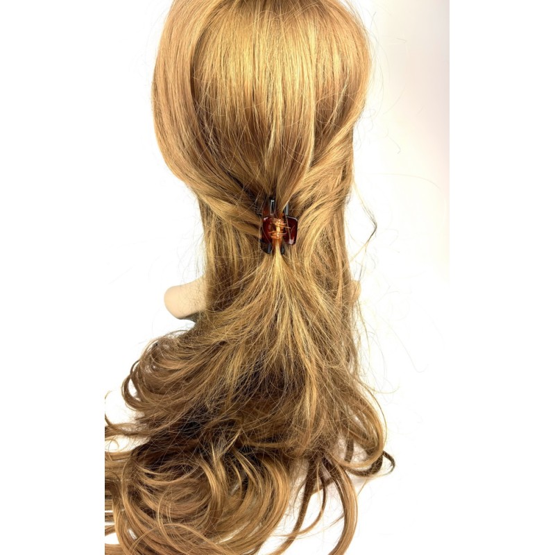 Lot de 2 pinces cheveux crabe 4.5cm - marron ou noir Lot de 2 pinces cheveux crabe 4.5cm - marron ou noir