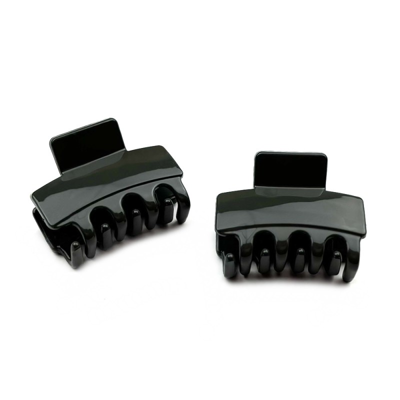 Lot de 2 pinces cheveux 4.5cm vernis couleurs Lot de 2 pinces cheveux 4.5cm vernis couleurs