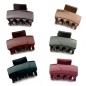 Lot de 2 pinces cheveux 4.5cm vernis couleurs