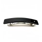 Barrette cheveux rectangulaire 9cm avec strass - marron ou noir Barrette cheveux rectangulaire 9cm avec strass - marron ou noir
