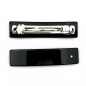Barrette cheveux rectangulaire 9cm avec strass - marron ou noir Barrette cheveux rectangulaire 9cm avec strass - marron ou noir