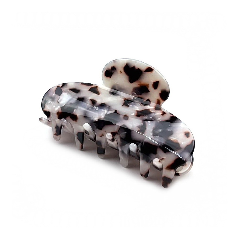 Pince cheveux femme en acétate moucheté - tortue Pince cheveux femme en acétate moucheté - tortue