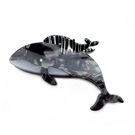 Pince cheveux baleine, acetate