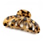 Pince cheveux crabe en acétate, motif tortue, 8cm Pince cheveux crabe en acétate, motif tortue, 8cm