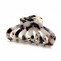 Pince cheveux crabe en acétate, motif tortue, 8cm Pince cheveux crabe en acétate, motif tortue, 8cm