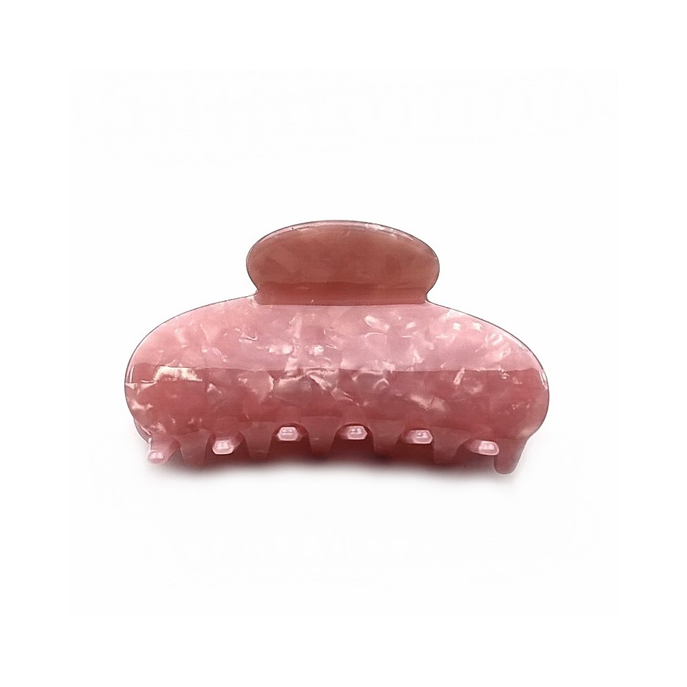 Pince cheveux en acétate nacre, 8cm Pince cheveux en acétate nacre, 8cm