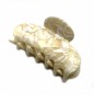 Pince cheveux en acétate nacre, 8cm Pince cheveux en acétate nacre, 8cm