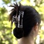 Grande pince cheveux 9.7cm - tortue marron Grande pince cheveux 9.7cm - tortue marron