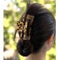 Grande pince cheveux 9.7cm - tortue marron Grande pince cheveux 9.7cm - tortue marron