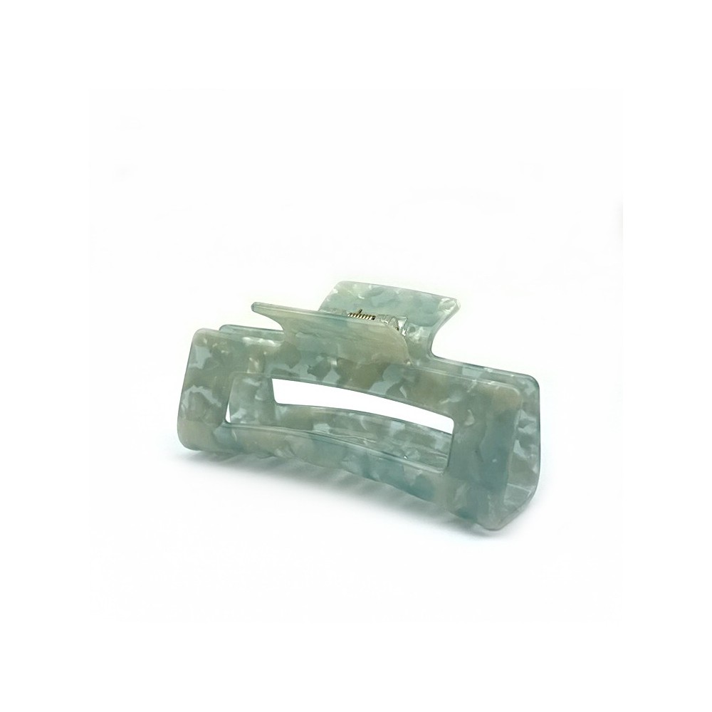 Grande pince cheveux 9.7cm en acetate nacré Grande pince cheveux 9.7cm en acetate nacré