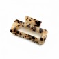 Pince cheveux 7cm, motif tortue, en acétate Pince cheveux 7cm, motif tortue, en acétate