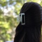 Pince cheveux 7cm, en acétate nacré Pince cheveux 7cm, en acétate nacré