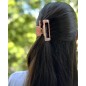 Pince cheveux 7cm, en acétate nacré Pince cheveux 7cm, en acétate nacré