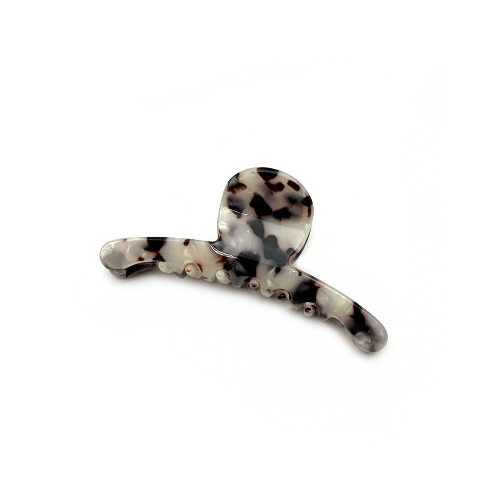 Pince cheveux en acétate, motif tortue, 9cm Pince cheveux en acétate, motif tortue, 9cm