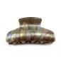Pince cheveux crabe en résine effet marbré, 8cm Pince cheveux crabe en résine effet marbré, 8cm