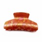 Pince cheveux crabe en résine effet marbré, 8cm Pince cheveux crabe en résine effet marbré, 8cm
