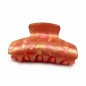 Pince cheveux crabe en résine effet marbré, 8cm Pince cheveux crabe en résine effet marbré, 8cm