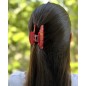 Pince cheveux crabe en résine effet marbré, 8cm Pince cheveux crabe en résine effet marbré, 8cm