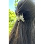 Lot de 2 pinces cheveux effet écaille - beige brun Lot de 2 pinces cheveux effet écaille - beige brun