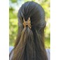 Lot de 2 pinces cheveux effet écaille - beige brun Lot de 2 pinces cheveux effet écaille - beige brun