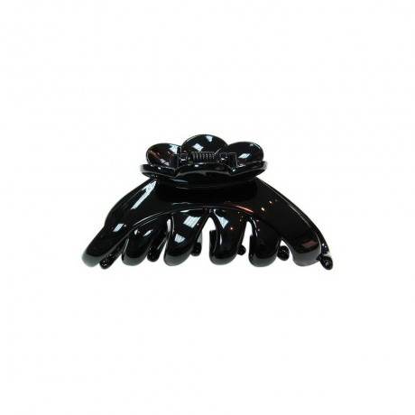 Pince cheveux crabe pour cheveux épais 9.5cm - noir