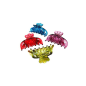 Pince cheveux crabe pour cheveux épais 8.5cm - vert