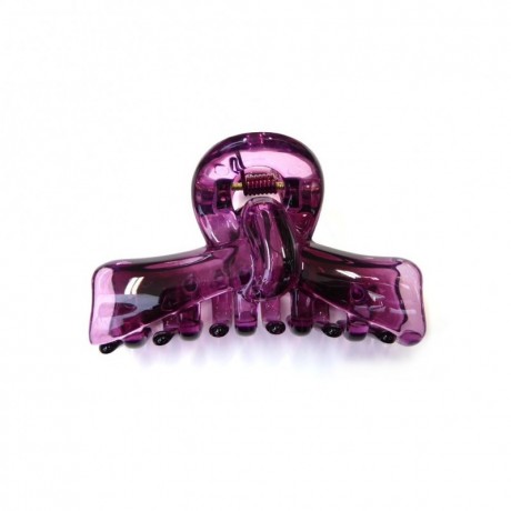 Pince cheveux crabe 6.8cm - violet