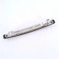 Barrette cheveux classique longue avec strass 10.5cmx0.9cm noir Barrette cheveux classique longue avec strass 10.5cmx0.9cm noir