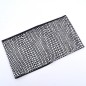 Bandeau cheveux large imprimé écailles "made in Italy" 10cm noir Bandeau cheveux large imprimé écailles "made in Italy" 10cm noir