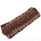 Bandeau serre tête headband cheveux fantaisie largeur 9cm marron Bandeau serre tête headband cheveux fantaisie largeur 9cm marron