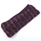 Bandeau serre tête headband cheveux en maille tricot multi violet Bandeau serre tête headband cheveux en maille tricot multi violet