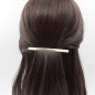 Barrette cheveux longue et fine en métal brossé doré 10.5cmx0.7cm Barrette cheveux longue et fine en métal brossé doré 10.5cmx0.7cm