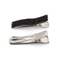 2 pinces cheveux en tissu paillette 3.5cm - noir 2 pinces cheveux en tissu paillette 3.5cm - noir