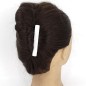 Pince cheveux paillettes fines 8cm - blanc
