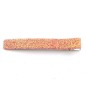 Pince cheveux paillettes fines 8cm - corail