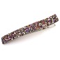 Grande pince cheveux paillettes 12.5cm - multicolore
