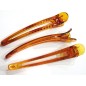 Pince plate marron lot de 6pcs 11.5cm