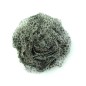 Fleur en tissu synthétique motif panthère taupe diamètre 7cm