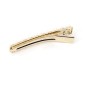 Barrette pince cheveux perles 2 rang - 6cm