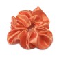 Gros chouchou élastique cheveux satin - orange Gros chouchou élastique cheveux satin - orange