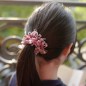 Elastique chouchou cheveux ou bracelet perles - rouge