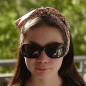 Bandeau headband cheveux tissu imprimé pantère, modulable - rose