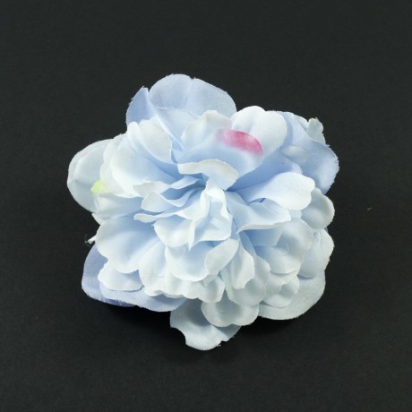 Fleur artificielle sans tige 11.5cm - Bleu