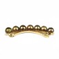 Barrette cheveux perle 8.5cm - bronze Barrette cheveux perle 8.5cm - bronze