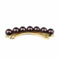 Barrette cheveux perle 8.5cm - marron Barrette cheveux perle 8.5cm - marron